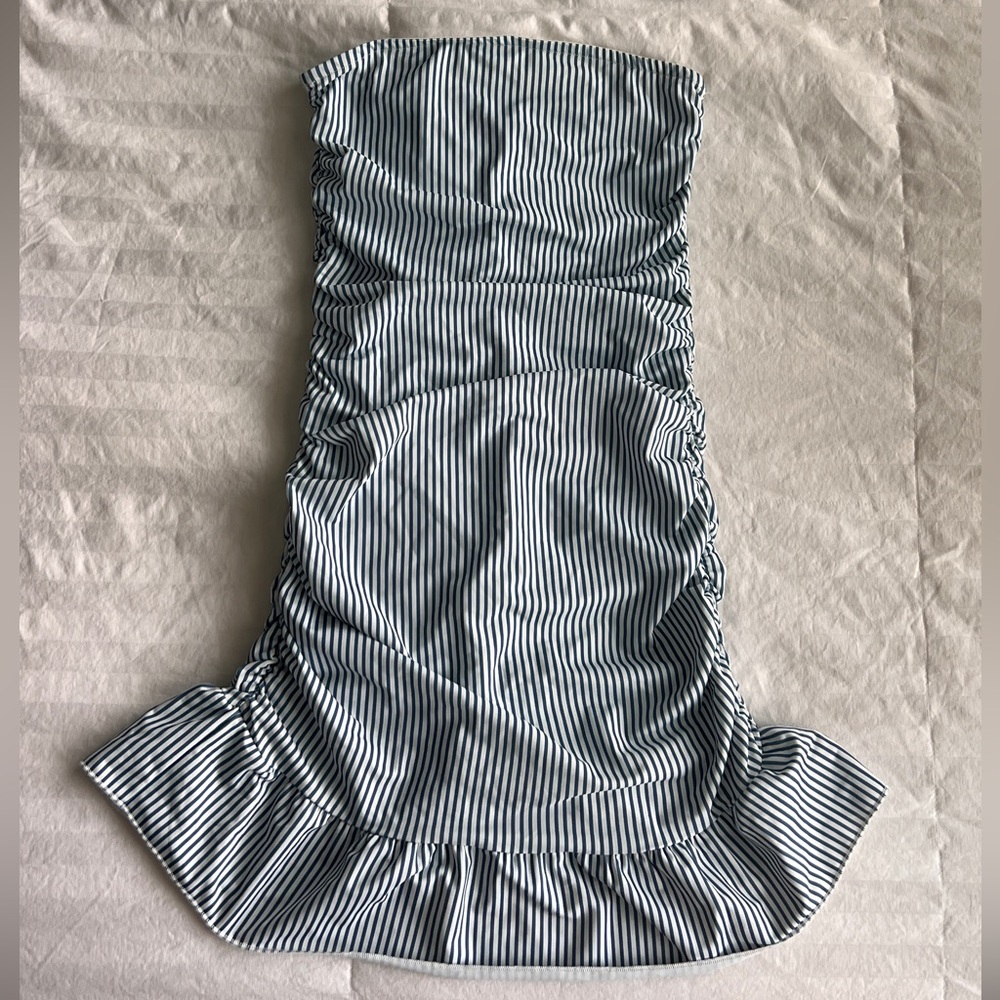 Edikted Gaia Gathered Mini Dress